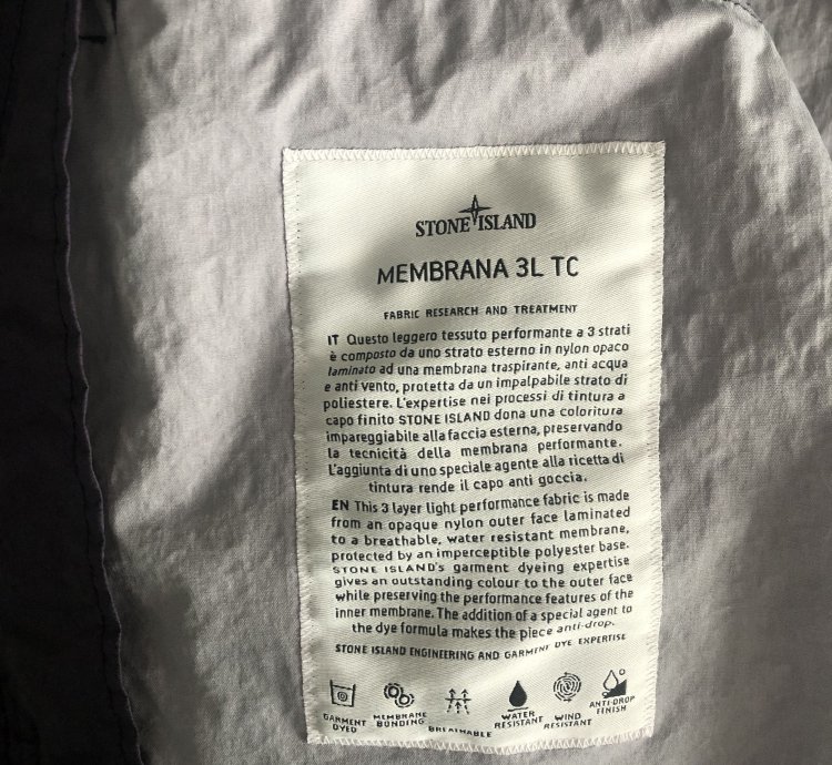 Stone Island Ss23 Membrana 3l Tc