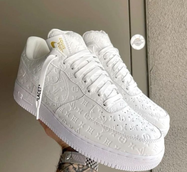 Iv Nike Air Force 1 Low By Virgil Abloh White