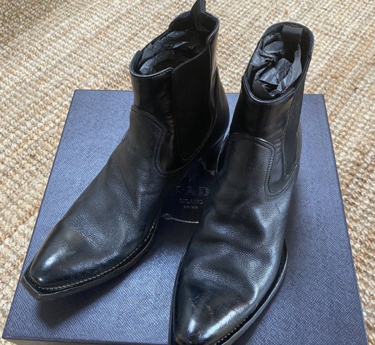 Prada Ss23 Cowboy Boots