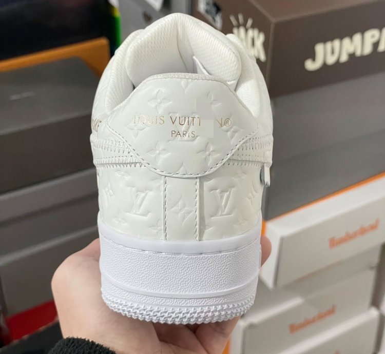 Iv Nike Air Force 1 Low By Virgil Abloh White