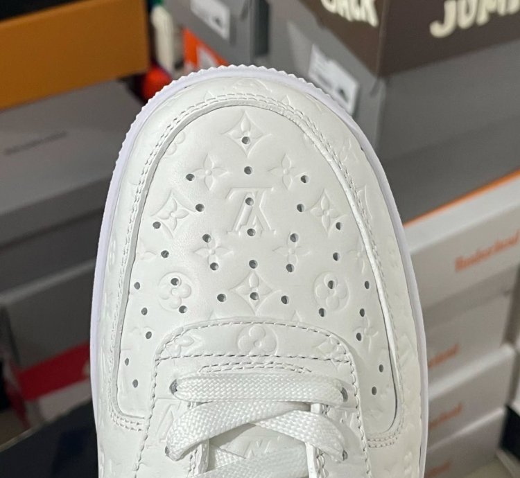 Iv Nike Air Force 1 Low By Virgil Abloh White