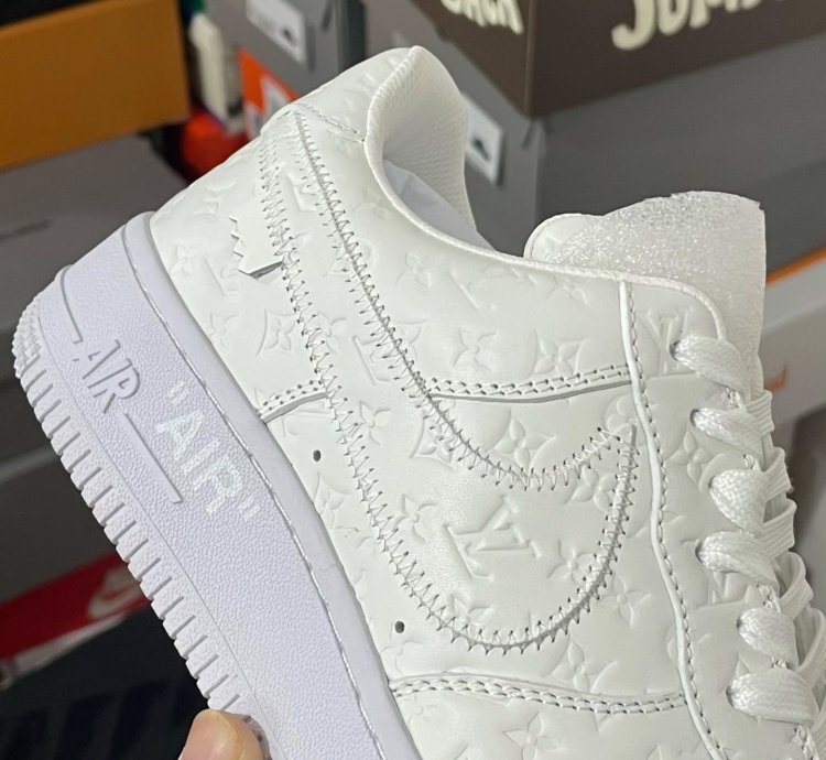 Iv Nike Air Force 1 Low By Virgil Abloh White