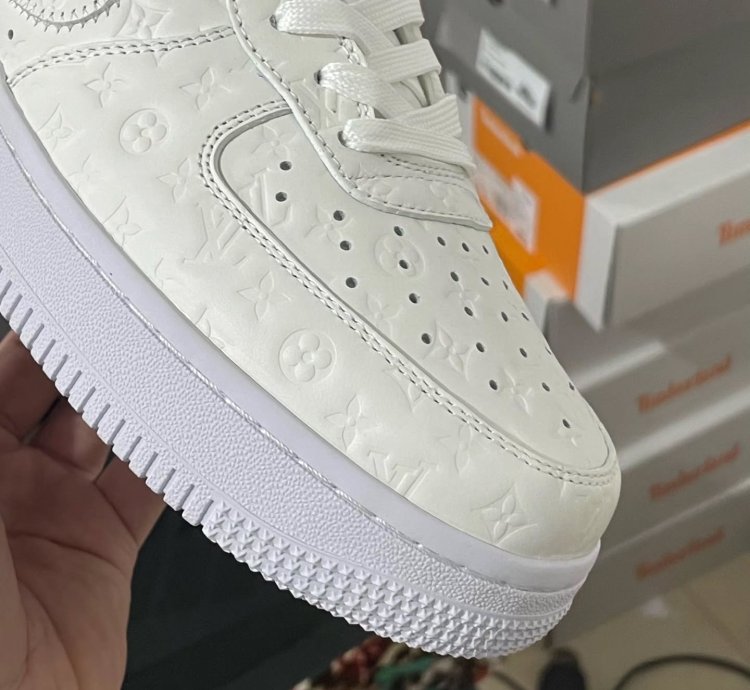 Iv Nike Air Force 1 Low By Virgil Abloh White