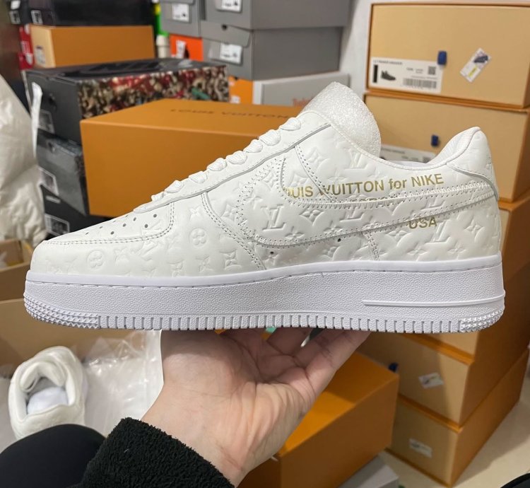 Iv Nike Air Force 1 Low By Virgil Abloh White