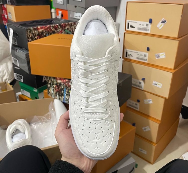 Iv Nike Air Force 1 Low By Virgil Abloh White