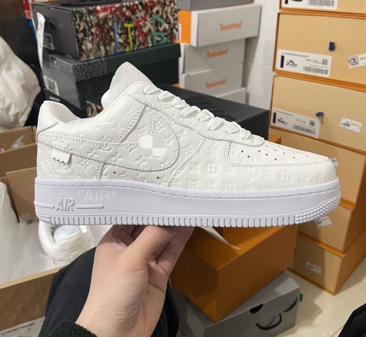 Iv Nike Air Force 1 Low By Virgil Abloh White