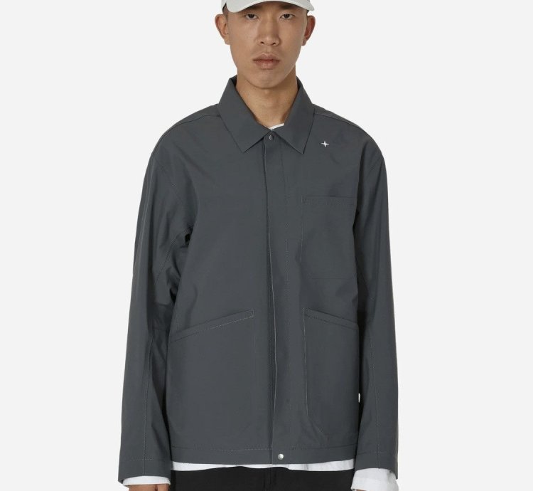 Stone Island Stellina 3l Nylon Water Proof Jacket Grey