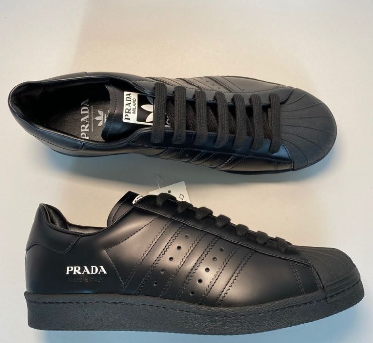 Prada Superstar Leather Sneakers
