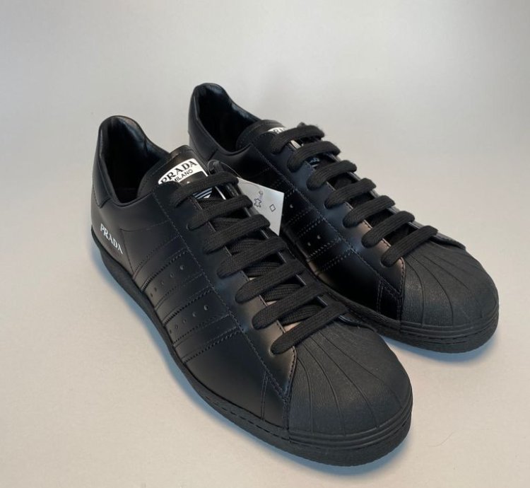 Prada Superstar Leather Sneakers