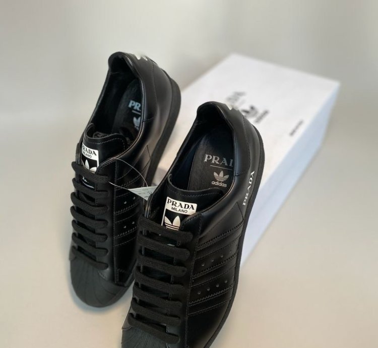 Prada Superstar Leather Sneakers