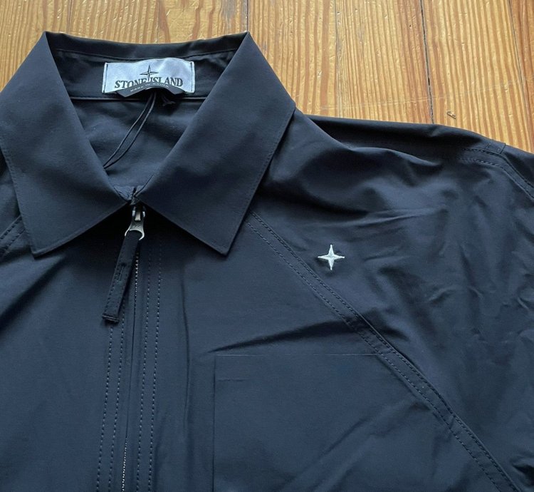 Stone Island Stellina Tech Work Jacket Black