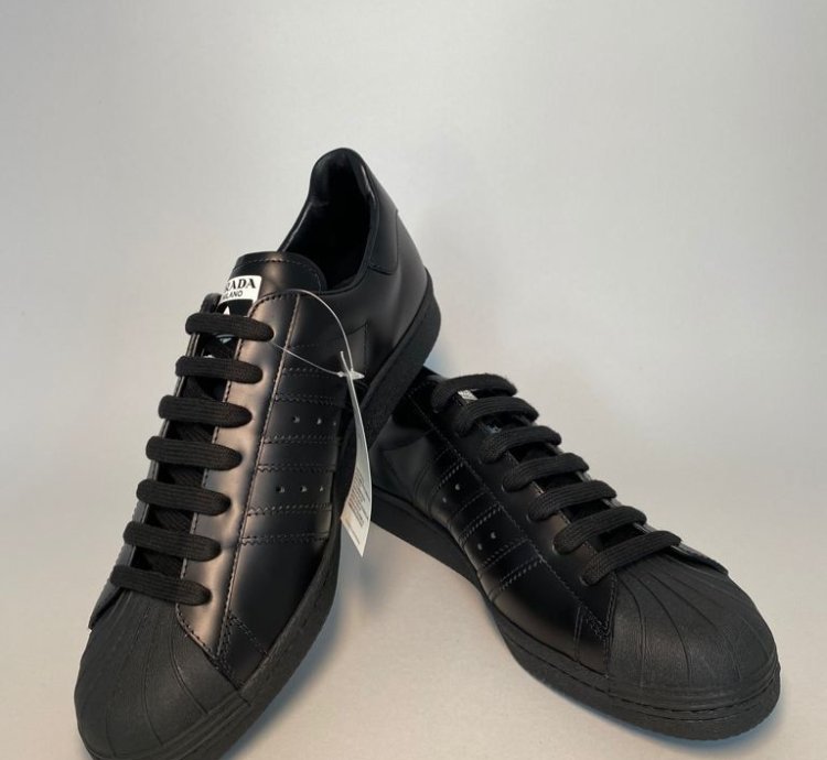 Prada Superstar Leather Sneakers
