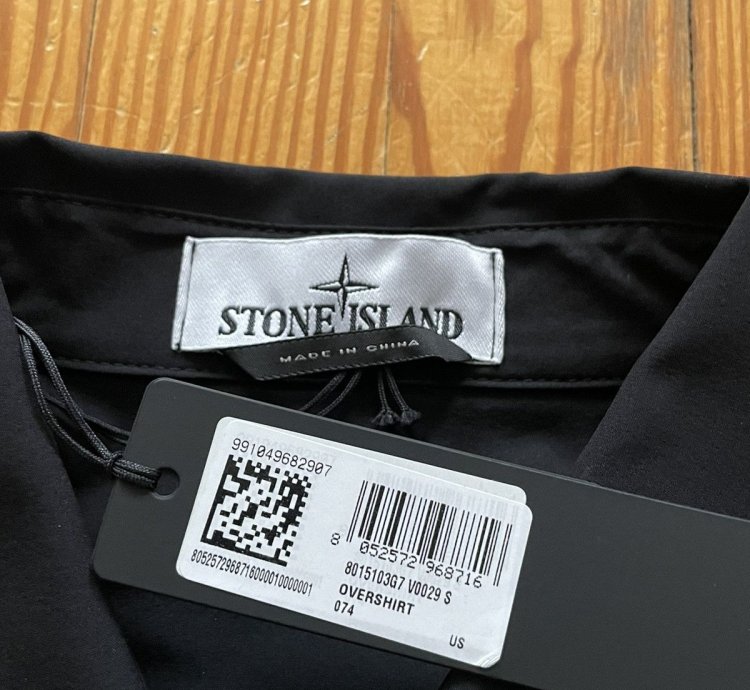 Stone Island Stellina Tech Work Jacket Black