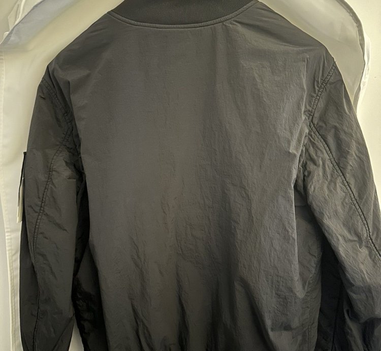 Stone Island Stretch Cotton Twill Jacketyear Of The Dragon