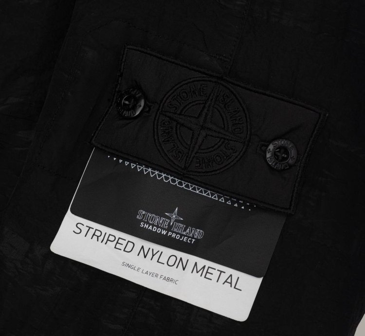 Stone Island Striped Nylon Metal
