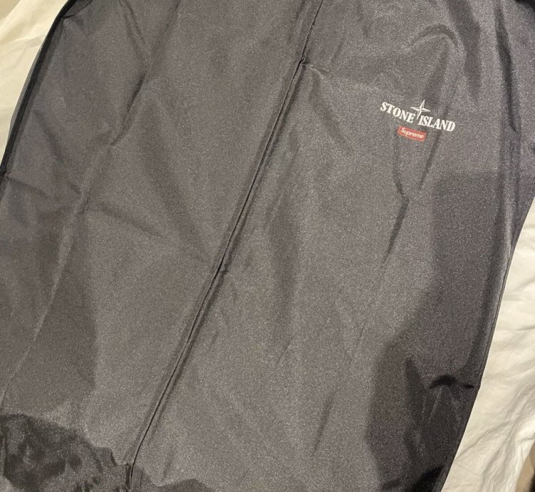 Stone Island Supreme 2023 Helicopter Leather Jacket