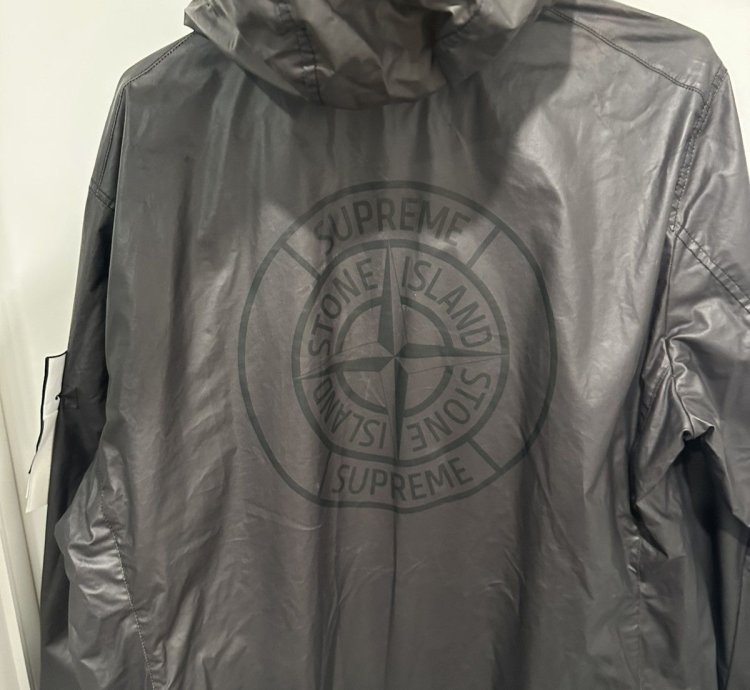 Stone Island Supreme Heat Reactive Trench Coat