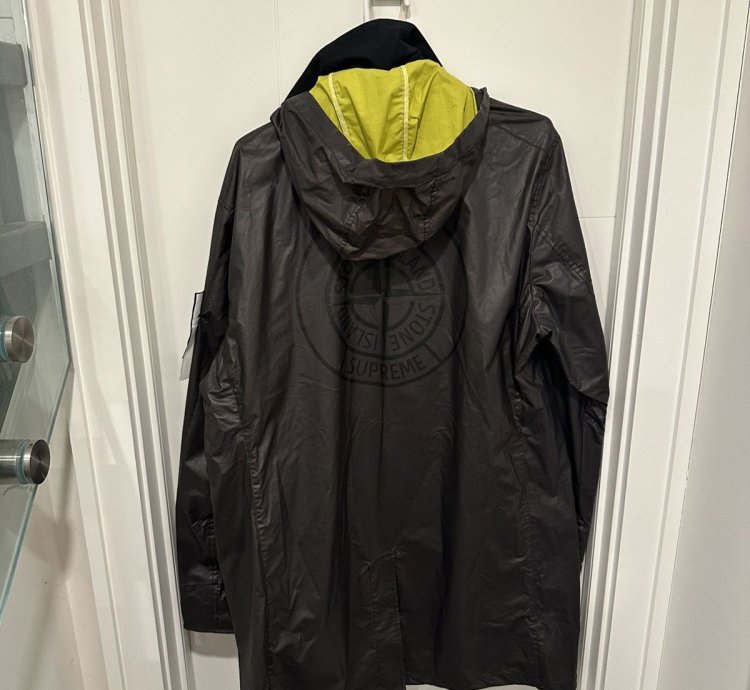 Stone Island Supreme Heat Reactive Trench Coat