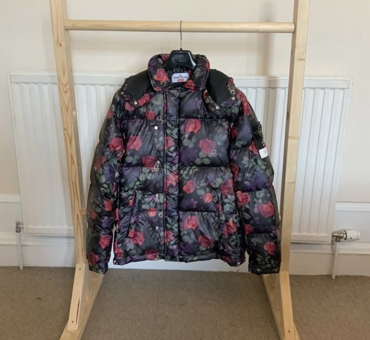 Stone Island Supreme Lamy Cover Stampato Puffy Jacket