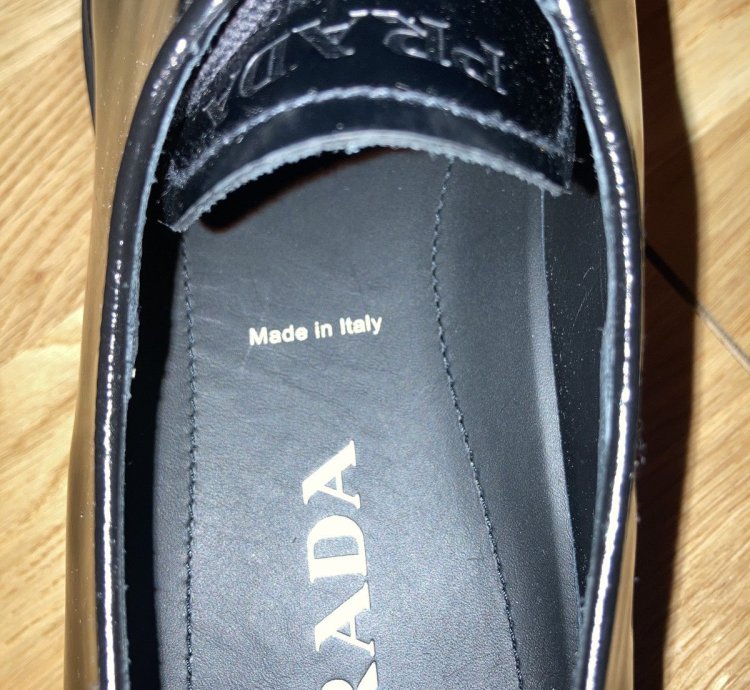 Prada Transparent Sole Derbies Us12 Eu45