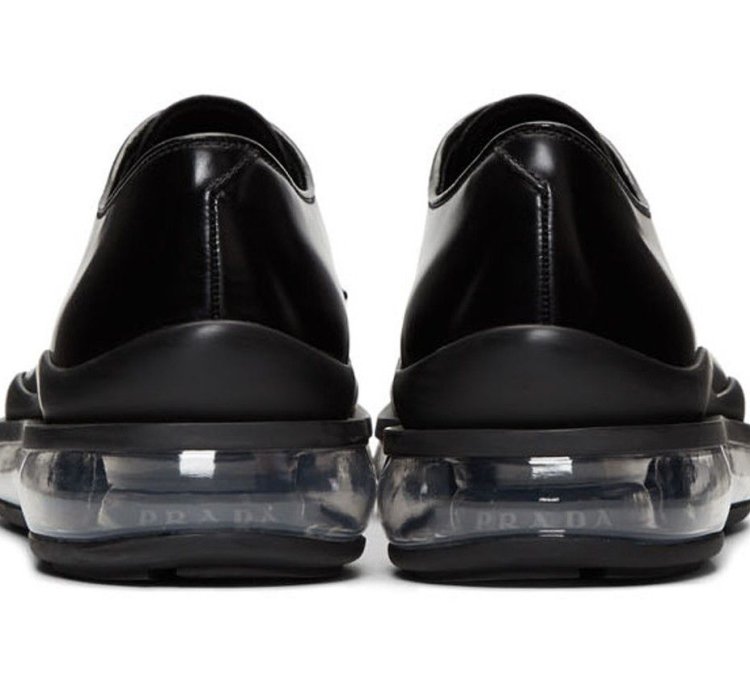 Prada Transparent Sole Derbies Us12 Eu45