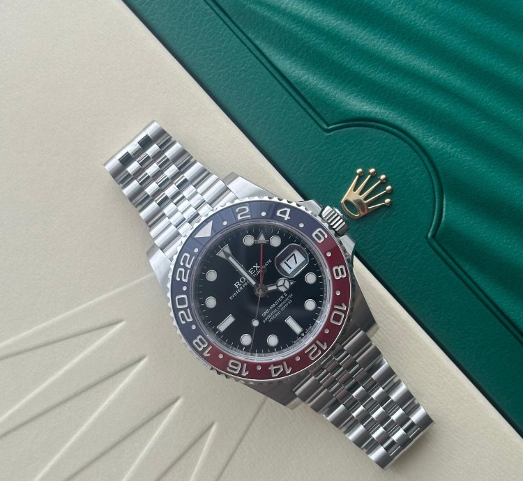 Rolex Gmt-master Ii Pepsi Jubilee 126710blro 2022