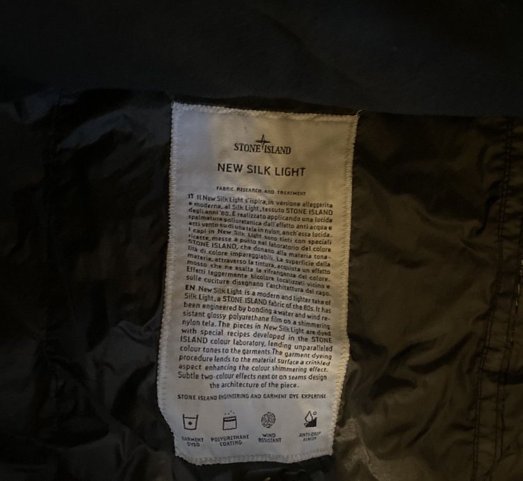 Stone Island Supreme New Silk Light Jacket
