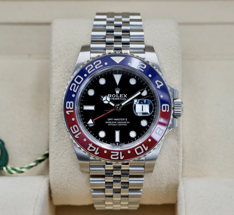 Rolex Gmt-master Ii Pepsi Jubilee 126710blro 2024 Full Set 2024