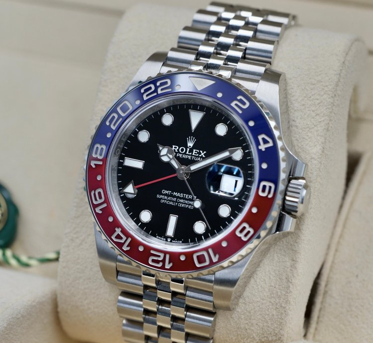 Rolex Gmt-master Ii Pepsi Jubilee 126710blro 2024 Full Set 2024
