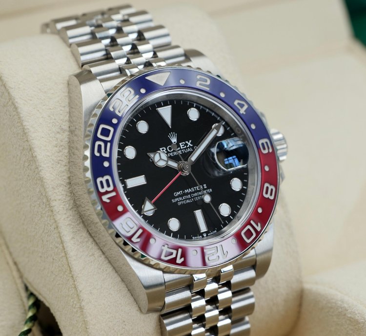 Rolex Gmt-master Ii Pepsi Jubilee 126710blro 2024 Full Set 2024