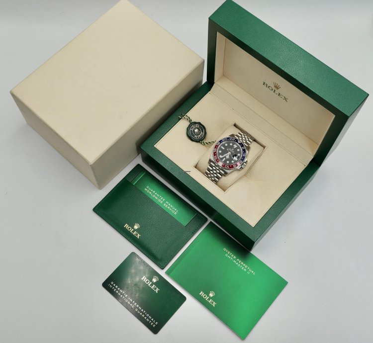 Rolex Gmt-master Ii Pepsi Jubilee 126710blro 2024 Full Set 2024