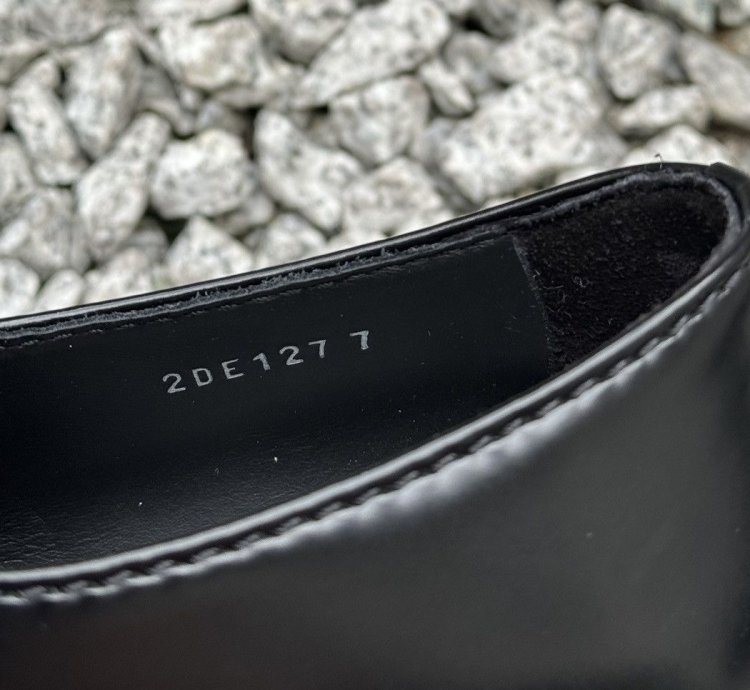 Prada Triangle Logo Loafers Spazzolato Size Uk 7 Rrp 1100