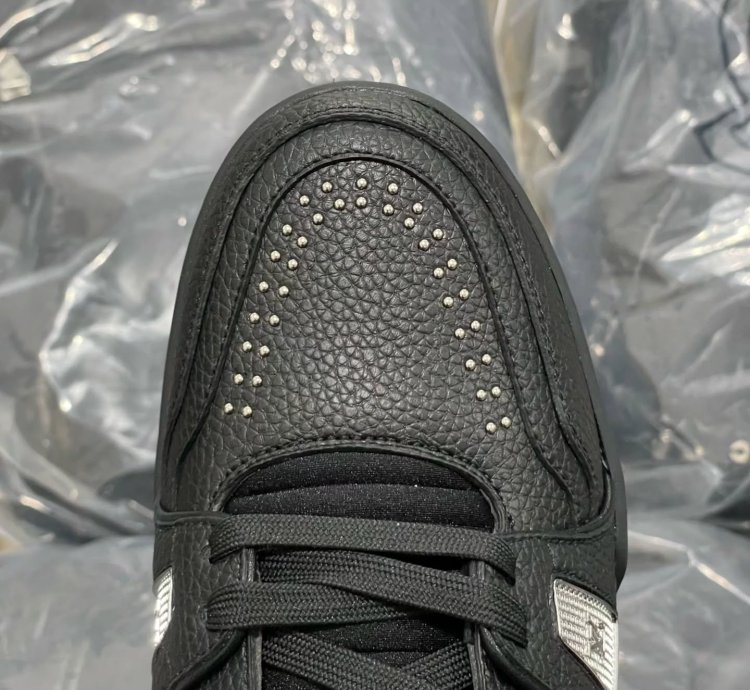 Lv Trainer Black Calf Leather