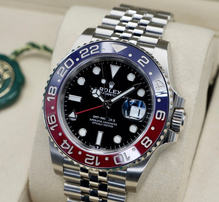 Rolex Gmt-master Ii Pepsi Jubilee 126710blro Full Set 2025