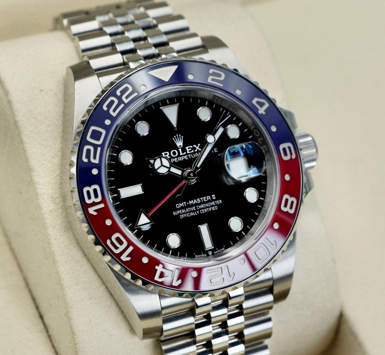 Rolex Gmt-master Ii Pepsi Jubilee 126710blro Full Set 2025