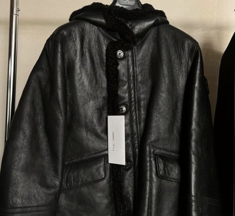 Stone Island Supreme Rare Shearling Jacket