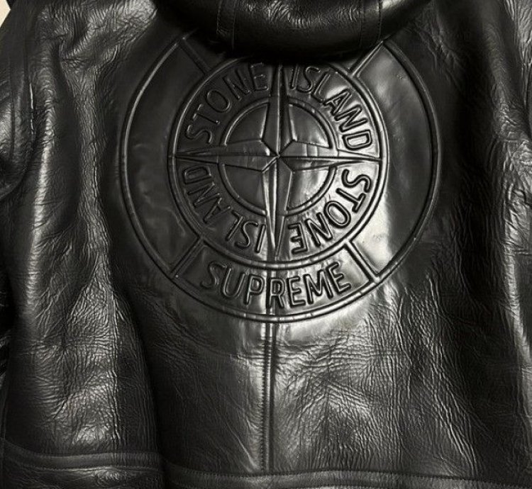 Stone Island Supreme Rare Shearling Jacket