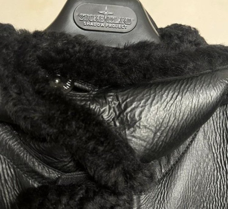 Stone Island Supreme Rare Shearling Jacket