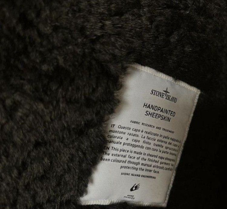 Stone Island Supreme Rare Shearling Jacket