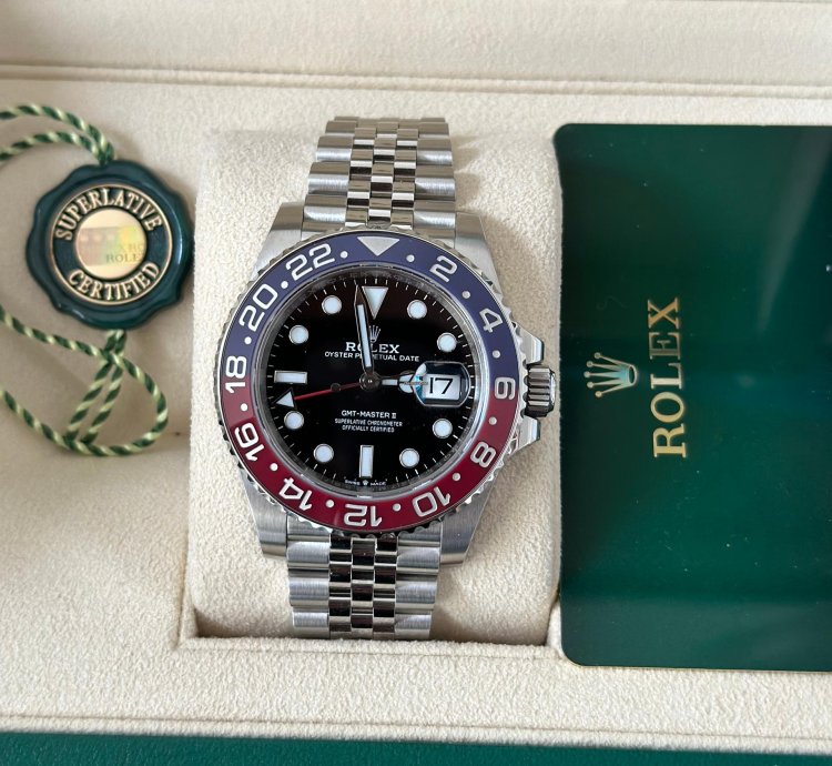 Rolex Gmt-master Ii Pepsi Jubilee 2024