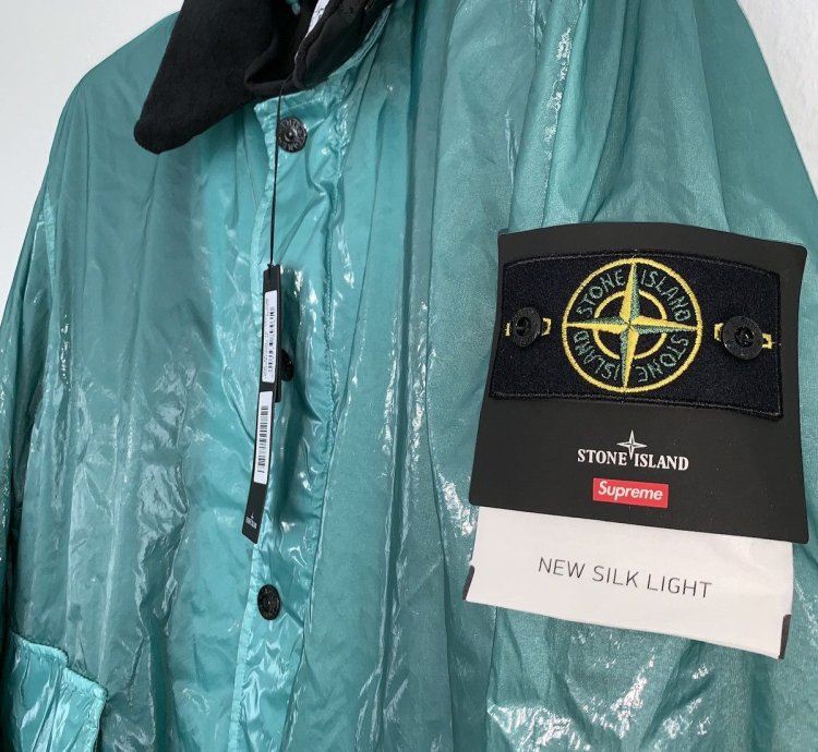 Stone Island Supreme Silk New Light Jacket