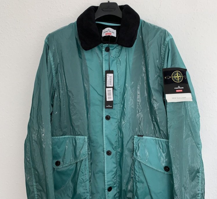 Stone Island Supreme Silk New Light Jacket