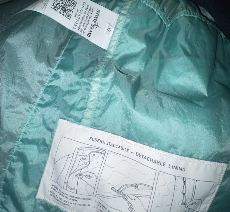 Stone Island Supreme Silk New Light Jacket