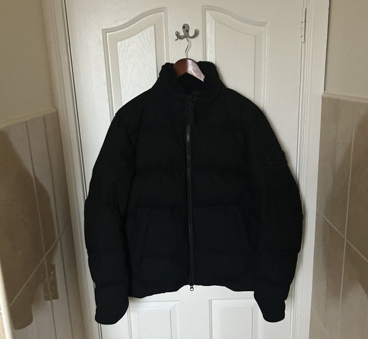 Stone Island Sw 3l Down Ghost Piece