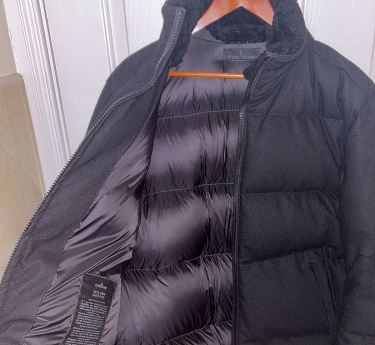 Stone Island Sw 3l Down Ghost Piece