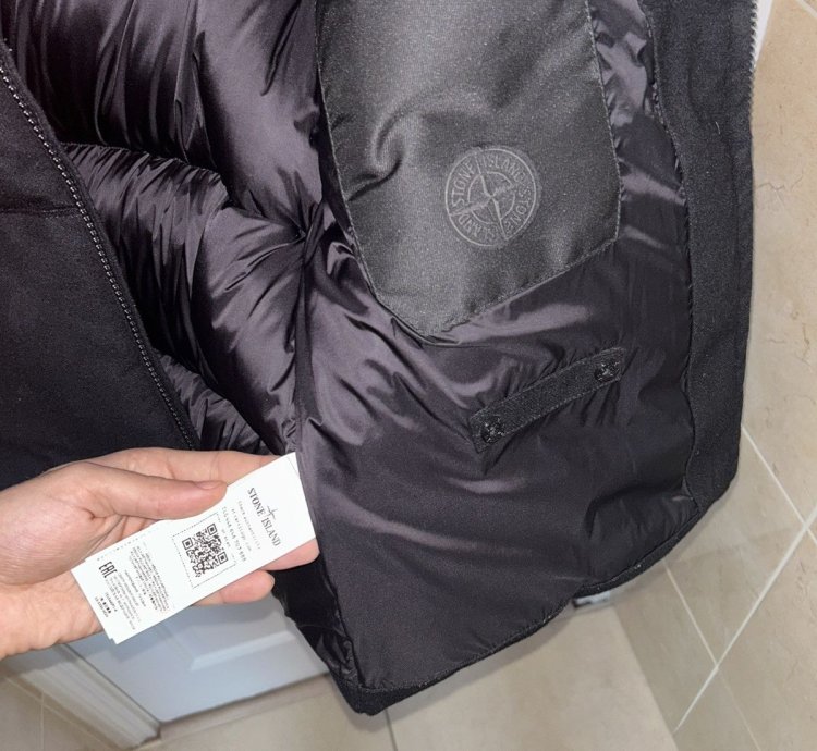 Stone Island Sw 3l Down Ghost Piece