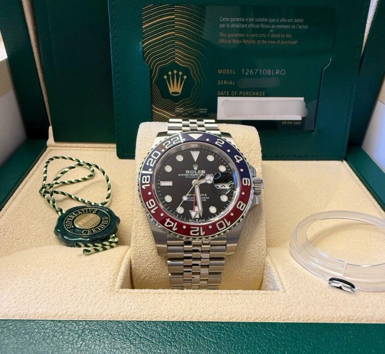 Rolex Gmt-master Ii Pepsi New 04 2025 126710blro