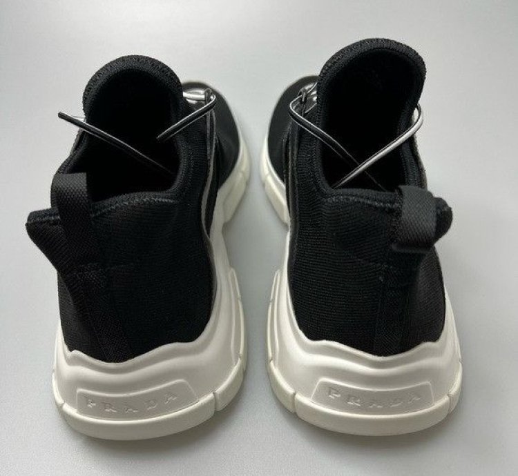 Prada Xy Logo Sneakers Black Men Uk 9 Us 10 850