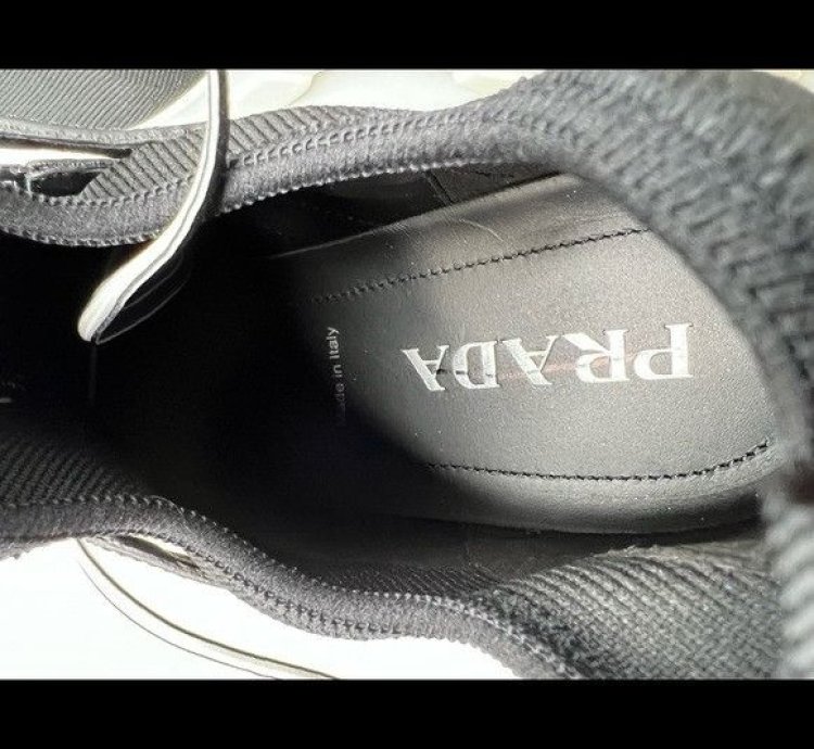 Prada Xy Logo Sneakers Black Men Uk 9 Us 10 850