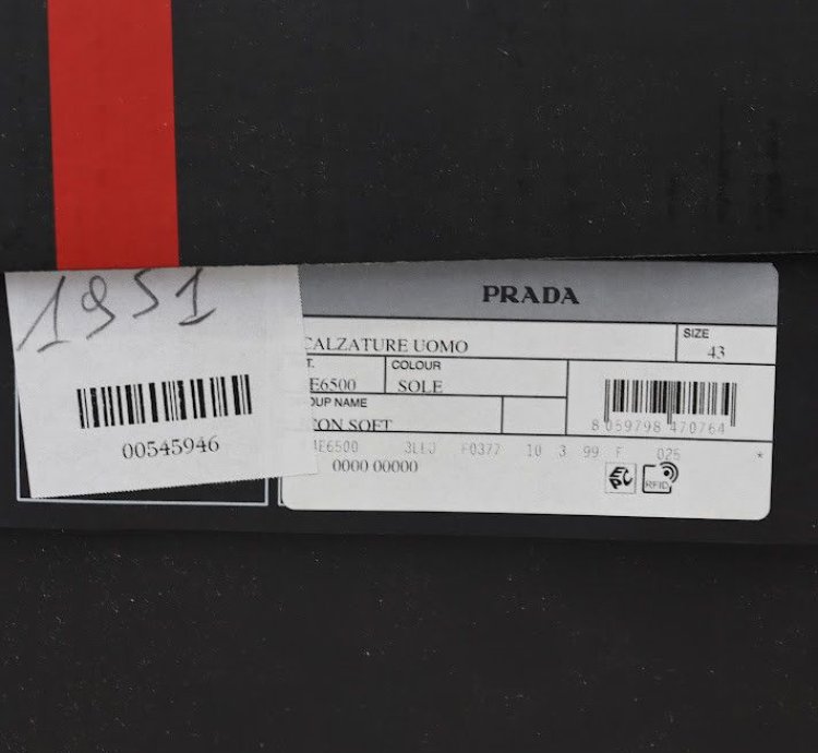Prada Yellow Americas Cup Low Top Sneakers Trainer